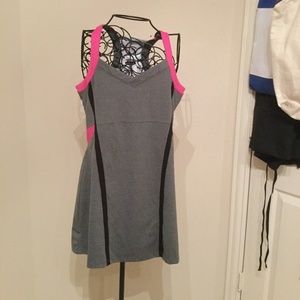 Bolle Activewear Gray Tennis Dress